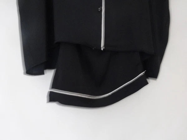 BNWT - M&S MARKS & SPENCER BLACK MIX PYJAMA SET WITH SHORTS UK SIZE 20