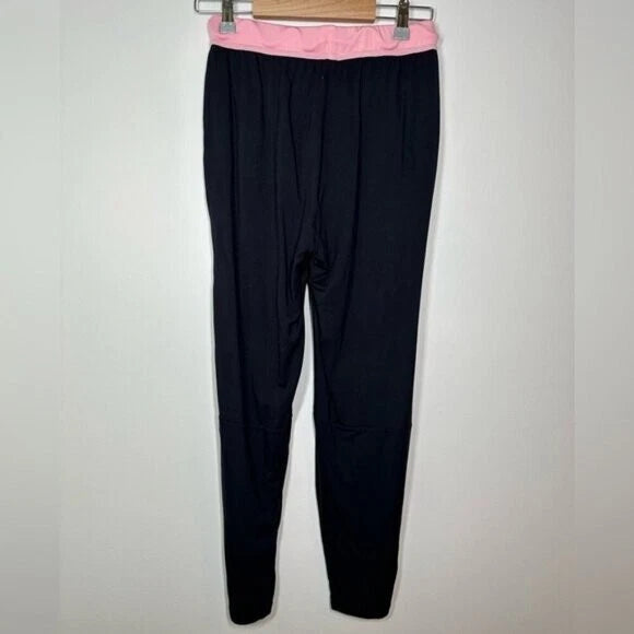 Jambys Black and Pink Long Jambys Set XS