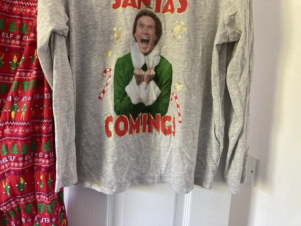George Elf Women's Pyjamas Size 16-18 Santa's Coming