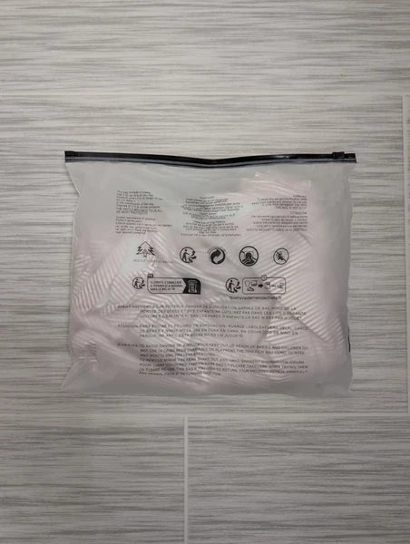 Viral TikTok Slit Pajama Set, Pink And White, Size Large