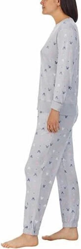 Disney Womens 2 Piece Silky Stretch Fleece Pajama Set - M