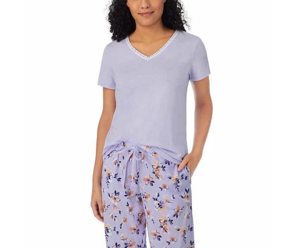 Carole Hochman Ladies' 4-piece Pajamas Set Purple Size XS ; NWT