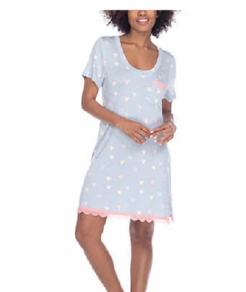 Honeydew Women's Long Sleeve, Pants, & Sleepshirt 3-piece PJ Set Size Medium