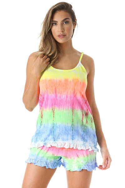 6337-10106-3X Women Sleepwear Short Sets Woman Pajamas