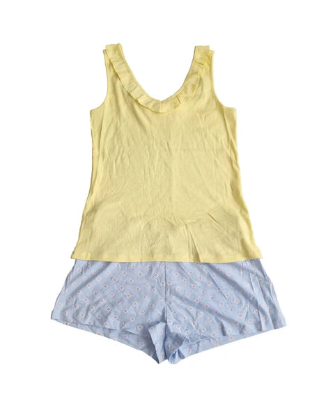 Ladies Pjs Pyjamas Summer shorts Set Matalan NEW 8-22