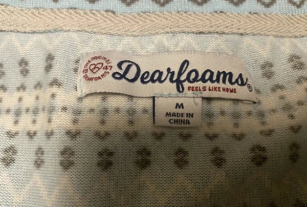 Dearfoams Fleece 2 Piece Pajama Set M