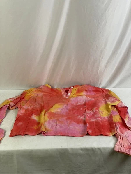 LAMISSCHE Size XXL Women's Tie Dye Pj Set