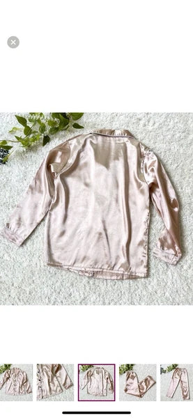 Saten Pajamas Set, Size L