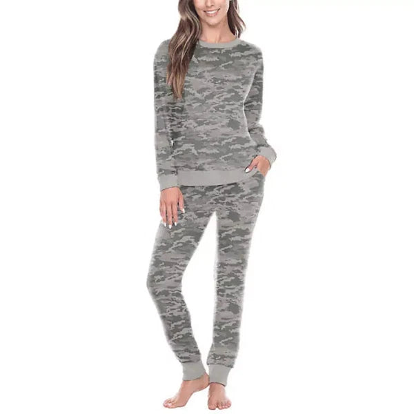 Honeydew Pajama Set Women Size XXL Camouflage Print
