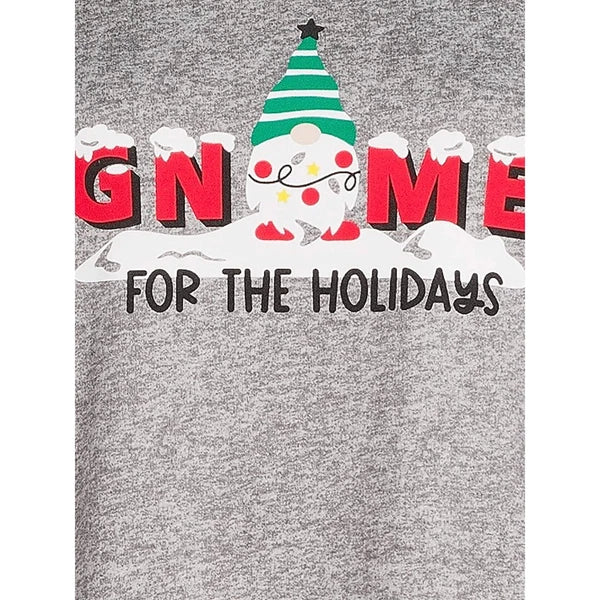 Secret Treasures Grey Heather Women's Long Sleeve Shirt and Joggers Pajama Set