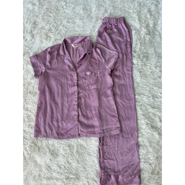 Juicy Couture Sleepwear Pajama Set Women's Size S Button Front Top