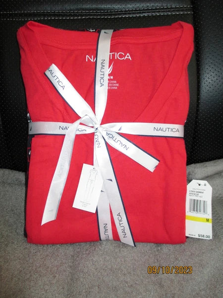 NWT Nautica Women's 2 PC Pajama Set , Size M