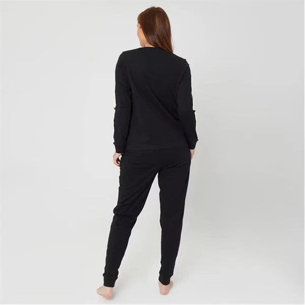 Linea Women's Skeleton Pyjamas in Size 12-14 - Glow in the Dark